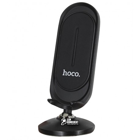 Автодержатель HOCO CA78 Karly center console magnetic car holder, чорний