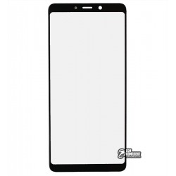 Скло дисплея Samsung A920F / DS Galaxy A9 (2018), з OCA плівкою, чорне