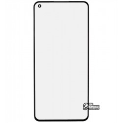 Скло дисплея Xiaomi Mi 11 Lite, з OCA-плівкою, чорне