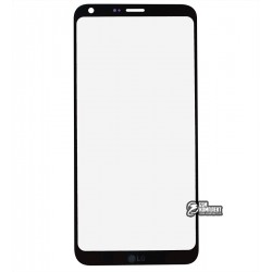 Скло дисплея LG Q6 M700, чорний колір Скло дисплея LG Q6 M700, чорний колір