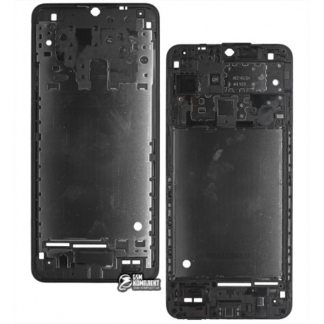 Рамка крепления дисплея для Samsung A125 Galaxy A12 (2020), черная