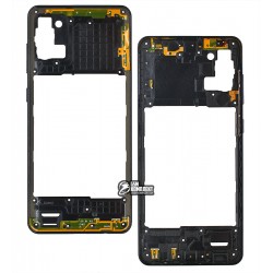 Средняя часть корпуса Samsung A315 Galaxy A31, черная