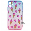 Чехол для iPhone 11, WAVE Sweet Acid, силикон (blue/pink/ice cream)