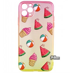 Чехол для iPhone 11 Pro Max, WAVE Sweet & Acid, силикон, (red/yellow/watermelon) Чехол для iPhone 11 Pro Max, WAVE Sweet & Acid, силикон, (red/yellow/watermelon)