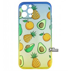 Чохол для iPhone 12 Pro, WAVE Sweet & Acid, силікон, (blue / yellow / avocado) Чохол для iPhone 12 Pro, WAVE Sweet & Acid, силікон, (blue / yellow / avocado)