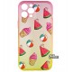 Чехол для iPhone 12 Pro Max, WAVE Sweet & Acid, силикон, (red/yellow/watermelon)