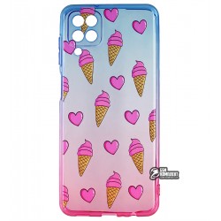 Чохол для Samsung A125 Galaxy A12, wave Sweet & Acid, силікон, (blue / pink / ice cream) Чохол для Samsung A125 Galaxy A12, wave Sweet & Acid, силікон, (blue / pink / ice cream)