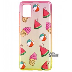 Чохол для Samsung A515 Galaxy A51, wave Sweet & Acid, силікон, (red / yellow / watermelon) Чохол для Samsung A515 Galaxy A51, wave Sweet & Acid, силікон, (red / yellow / watermelon)