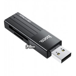 Карт-Ридер Hoco HB20 Mindful (USB3.0) (black)