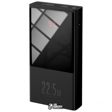 Power bank Baseus Super Mini Digital Display (PD3.0+QC3.0) 20000mAh 22.5W (black)