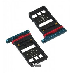 Тримач SIM-карти для Huawei Mate 20 Pro, зелений колір, c власником MMC, emerald green