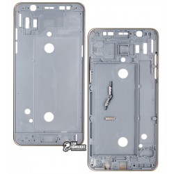 Рамка крепления дисплея для Samsung J510F Galaxy J5 (2016), China quality, золотистый, пластик