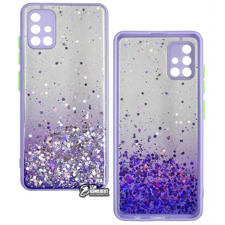 Чехол для Samsung A515 Galaxy A51, WAVE Sparkles Case, пластик-силикон