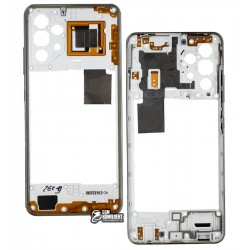 Середня частина корпуса Samsung A325 Galaxy A32 (2021), срібляста