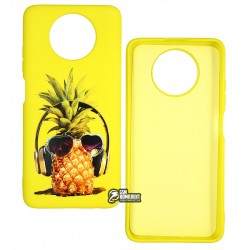 Чехол для Xiaomi Redmi Note 9T, ART Yellow DJ, силиконовый Чехол для Xiaomi Redmi Note 9T, ART Yellow DJ, силиконовый