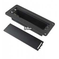 Відсік для батарей 1 x 18650 з кришкою і фланцями під корпус