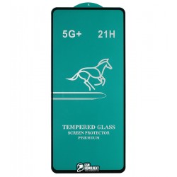 Закаленное защитное стекло для Xiaomi Mi 10T Lite, Poco X3, совместимое с чехлами, Full Glue, черный, клей по всей поверхности, MZB07Z0IN, MZB07Z1IN ...