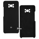 Чехол для Xiaomi Poco X3, черный, Original Soft Case, силикон, Black (18)