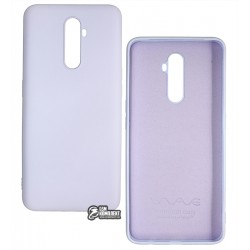 Чехол для Realme X2 Pro (Oppo Reno Ace), Wave Colorful, силикон, light purple