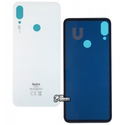 Задня кришка батареї Xiaomi Redmi Note 7, білий, M1901F7G, M1901F7H, M1901F7I