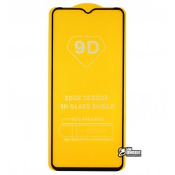 Захисне скло для TECNO Spark 7, 2.5D, Full Glue, чорне