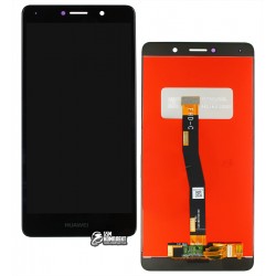 Дисплей для Huawei GR5 (2017), Honor 6X, Mate 9 Lite, чорний, з сенсорним екраном, логотип Huawei, High Copy, BL-L23 / BLN-L21