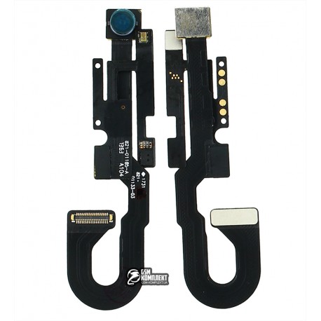 Шлейф для iPhone 8, iPhone SE 2020, c датчиком наближення, з компонентами, з камерою, копія