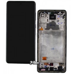 Дисплей для Samsung A725 Galaxy A72, чорний, з сенсорним екранах, з рамкою, оригінал (PRC) Дисплей для Samsung A725 Galaxy A72, чорний, з сенсорним екранах, з рамкою, оригінал (PRC)