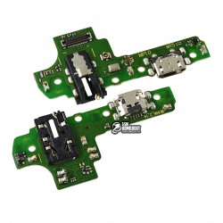 Шлейф для Samsung A107F / DS Galaxy A10s, коннектора зарядки, с микрофоном, High Copy, (плата зарядки), M15 Шлейф для Samsung A107F / DS Galaxy A10s, коннектора зарядки, с микрофоном, High Copy, (плата зарядки), M15