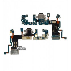 Шлейф для Samsung G965F Galaxy S9 Plus, конектора зарядки, з мікрофоном, High quality Шлейф для Samsung G965F Galaxy S9 Plus, конектора зарядки, з мікрофоном, High quality