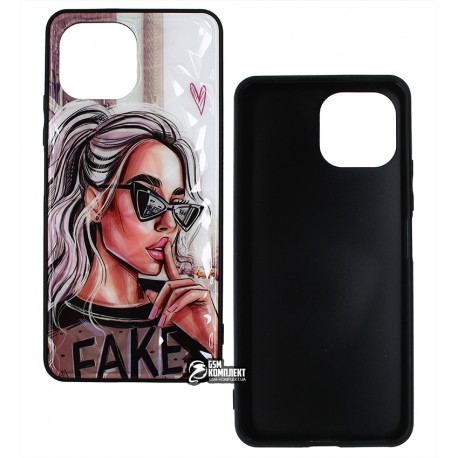 Чохол для Xiaomi Mi 11 Lite, Ladies Fake Prism, пластик-силікон Чохол для Xiaomi Mi 11 Lite, Ladies Fake Prism, пластик-силікон