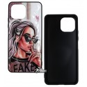 Чохол для Xiaomi Mi 11 Lite, Ladies Fake Prism, пластик-силікон