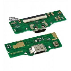 Шлейф для Samsung T295 Galaxy Tab A 8.0 2019 (LTE), коннектора зарядки, плата зарядки, copy Шлейф для Samsung T295 Galaxy Tab A 8.0 2019 (LTE), коннектора зарядки, плата зарядки, copy