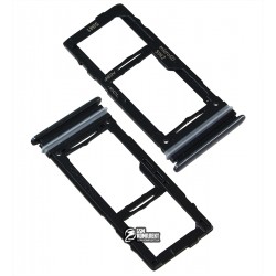 Тримач SIM-карти для Samsung A725 Galaxy A72, чорний Тримач SIM-карти для Samsung A725 Galaxy A72, чорний