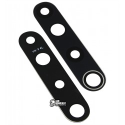 Скло камери Xiaomi Mi Note 10 Lite, чорний колір, без рамки