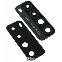 Скло камери для Huawei P Smart (+2021), чорний, без рамки, PPA-LX2