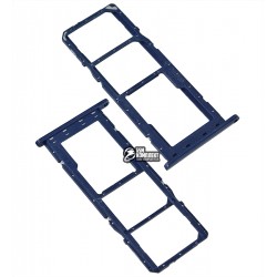 Тримач SIM-карти для Samsung A025F/DS Galaxy A02s, синій