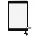 Тачскрин дляApple iPad Mini, iPad Mini 2 Retina, с микросхемой , с кнопкой HOME, черный, China quality