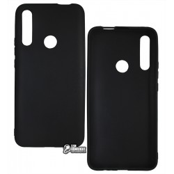 Чехол для Huawei P Smart Z, Honor 9X, Joy, матовый силикон, черный