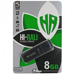 Флешка 8 Gb Hi-Rali USB Flash Disk, taga black