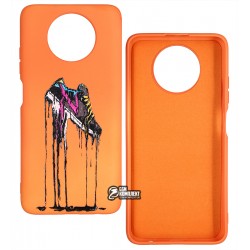 Чехол для Xiaomi Redmi Note 9T, ART Orange, силиконовый Чехол для Xiaomi Redmi Note 9T, ART Orange, силиконовый