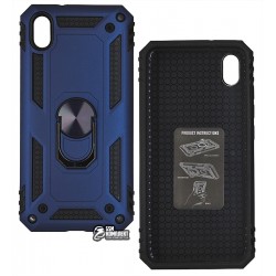 Чохол для Xiaomi Redmi 7A, Antishock, силіконовий, з кільцем держателем