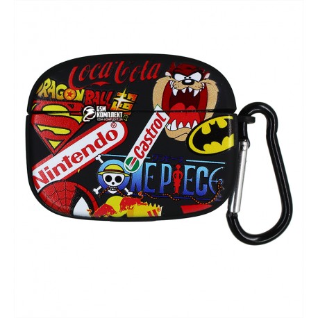 Чохол для Apple AirPods Pro, Brand Design Case, cartoon black
