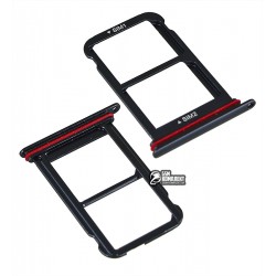 Тримач SIM карти Huawei P20 Pro, чорний, з власником MMC