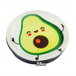 Попсокет Trands Series with Glass, smile avocado Попсокет Trands Series with Glass, smile avocado