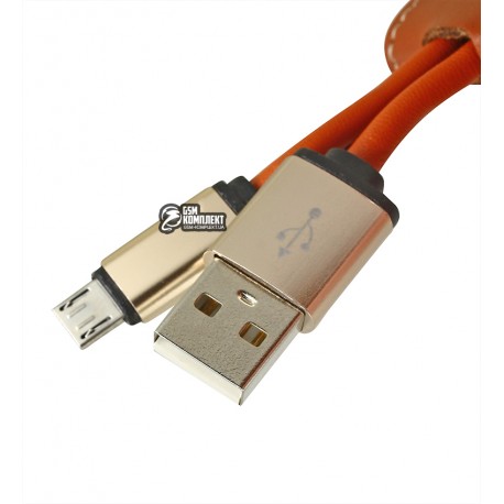 Кабель Micro-USB - USB, брелок, короткий, 0.2 метра