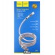 Кабель Lightning - USB, Hoco U91, з магнітним органайзером, 1 метр, 3А, білий