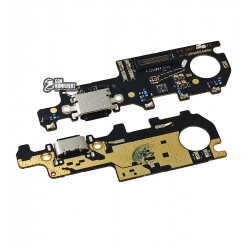 Шлейф для Xiaomi Mi Max 3, конектора зарядки, мікрофона, оригінал (PRC), (плата зарядки), M1804E4A Шлейф для Xiaomi Mi Max 3, конектора зарядки, мікрофона, оригінал (PRC), (плата зарядки), M1804E4A