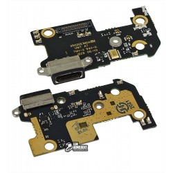 Шлейф для Xiaomi Mi 8, коннектора зарядки, микрофона, оригинал (PRC), (плата зарядки), M1803E1A