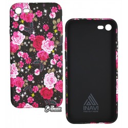 Чехол для iPhone 7 / iPhone 8, Inavi GALLERY, силиконовый, с рисунком